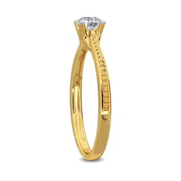 Kisna Diamond & Gold Jewellery Nehir 18k (750) Diamond & Gold Ring For Women image 5