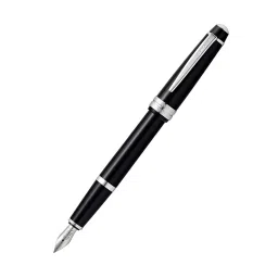 Cross BAILEY Chrome Plated Light Black Fountain Pen (Black), AT0746-1MS-picture-43