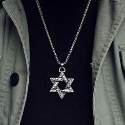 J.S ENTERPRISES Star Shaped Pendants with Chains-picture-31