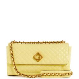 Guess Yellow NERINA Quilted Cross Body Bag-picture-23