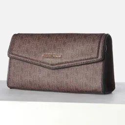 Allen Solly Brown Printed Medium Sling Handbag image 3