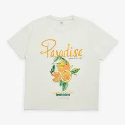 Y&F Kids by Westside Off-White Fruit Printed Cotton T-Shirt-picture-19