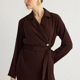 Trendyol Shirt Collar Shirt With Trousers And Belt-picture-15