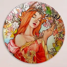 Kolorobia Artistic Autumn Decorative Plates-picture-17