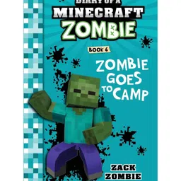 Diary Of A Minecraft Zombie 06: Zombie Goes To Camp Comics & Graphic Novel Book By Zack Zombie - English-image-8