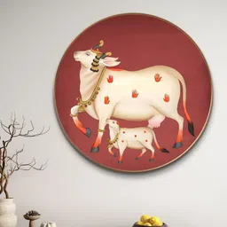 Livin'luxe Red MDF Religious Wall Paintings-picture-19