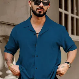 Molimen Men Classic Opaque Casual Shirt-picture-20