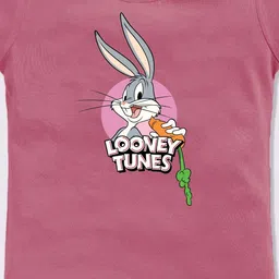 YK X Minute Mirth Girls Looney Tunes Printed Pure Cotton T-shirt image 2