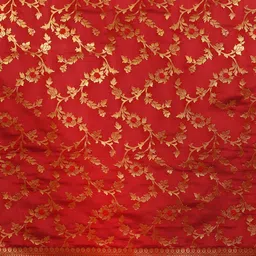 Mitera Maroon & Gold-Toned Art Silk Woven Design Banarasi Saree image 3