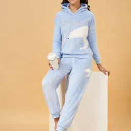 Dreamz by Pantaloons Blue Embroidered Joggers image 5