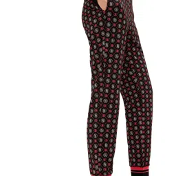 Liu Jo Nero, Barbie & Silver Printed Regular Fit Joggers image 5