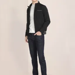 U.S. Polo Assn. Cool Black Regular Fit Wind Cheater image 5