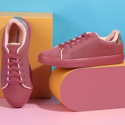 Mochi Women's Peach Sneakers-image-45