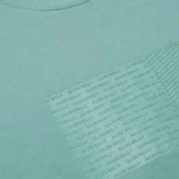 Allen Solly Sea Green Cotton Regular Fit Printed Sweatshirt image 5