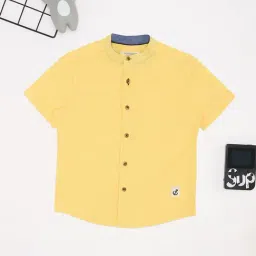 Pantaloons Junior Boys Yellow Shirt-picture-18