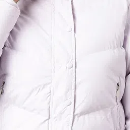 showoffff SHOWOFF Lavender Regular Fit Puffer Jacket image 5