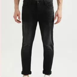United Colors of Benetton Charcoal Lightly Washed Jeans-picture-14