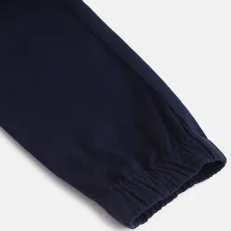 Campana Boys Navy Solid Joggers image 5