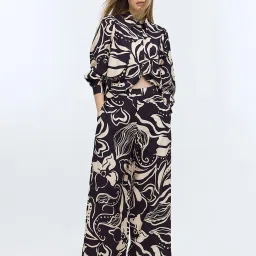 Cover Story Multi Printed Trousers image 5