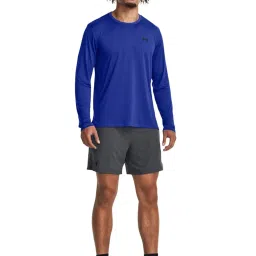 Under Armour Blue Loose Fit Sports T-Shirt image 5