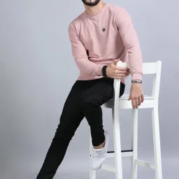 Bushirt Pastel Peach Regular Fit Sweatshirt image 5