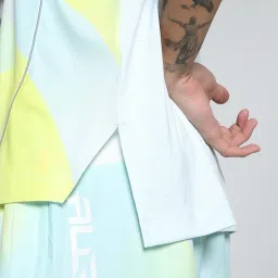 Puma Blue Regular Fit Abstract Sports T-Shirt image 5