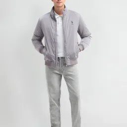U.S. Polo Assn. Denim Co. Grey Regular Fit Jacket image 5