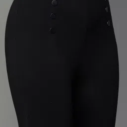 Ginger by Lifestyle Black Mid Rise Slim Pants image 5