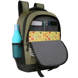 Aeropostale Leighton Olive Green Polyester Printed Backpack - 18 Ltrs image 5