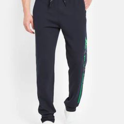 Octave Navy Regular Fit Graphic Print Trackpants-picture-15