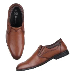 Red Chief Men's Tan Formal Loafers image 5