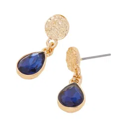 Accessorize London Stud Teardrop Dangler Earrings image 5