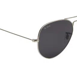 Ted Smith Black Pilot Unisex Sunglasses image 5