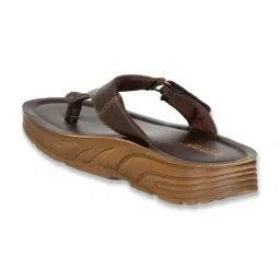 Aerowalk Men's Brown Casual Sandals image 4