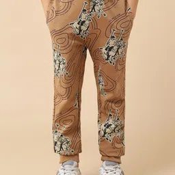 U.S. Polo Assn. Kids Boys Animal printed Mid-Rise joggers-picture-20