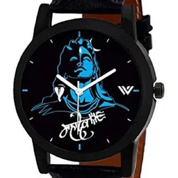 Miss Perfect Unisex Printed Dial & Leather Straps Analogue Watch 298-picture-15