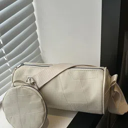 LULU & SKY Women Textured Bowling Shoulder Bag With Pouch-picture-41