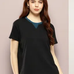 Dillinger Black Solid T-Shirt-image-15