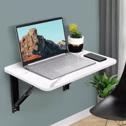 Buildream Wall Mounted Folding Study Table White for Home & Office, WMT-03 image 5