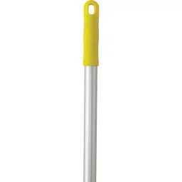 VIKAN Anodised Aluminium & Polypropylene Mop Handle Yellow 25 mm x 1.46 m, 29596 image 3