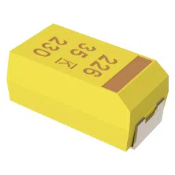 Kemet SMD Tantalum Capacitors, 10µF, 25V, 10%, 2917, REEL, T491D106K025AT (Pack of 500 Pcs) image 1