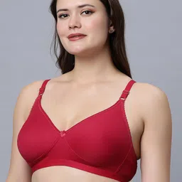 In Care Pack Of 2 Full Coverage Non Padded Cotton T-Shirt Bra image 4