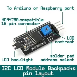 TECHDELIVERS IIC I2C Serial Interface Adapter Module for LCD Display image 4