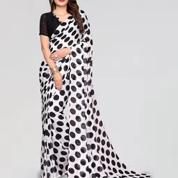Moda Rapido Polka Dots Printed Saree-picture-27