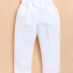 LITTLE COLLARS Boys Embroidered Regular Kurta With Pyjama image 4