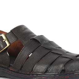 AMBLIN FOREVER Men Leather Shoe-Style Sandals image 2
