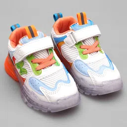 Babyoye Sneakers Shoes with Velcro Closure - Blue-picture-27