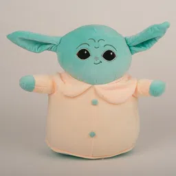 Dukiekooky Super Cute & Adorable Green and Cream Jadoo Plush Soft Toy 50 cm-image-0