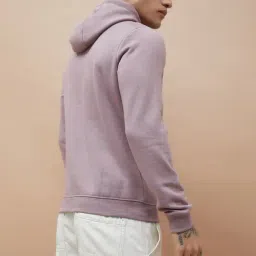 Fame Forever By Lifestyle Mauve Regular Fit Hoodie image 2