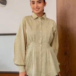 BInfinite Khaki Chambray Shirt-picture-11